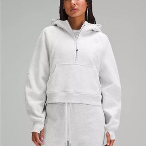 lululemon scuba oversized half zip hoodie